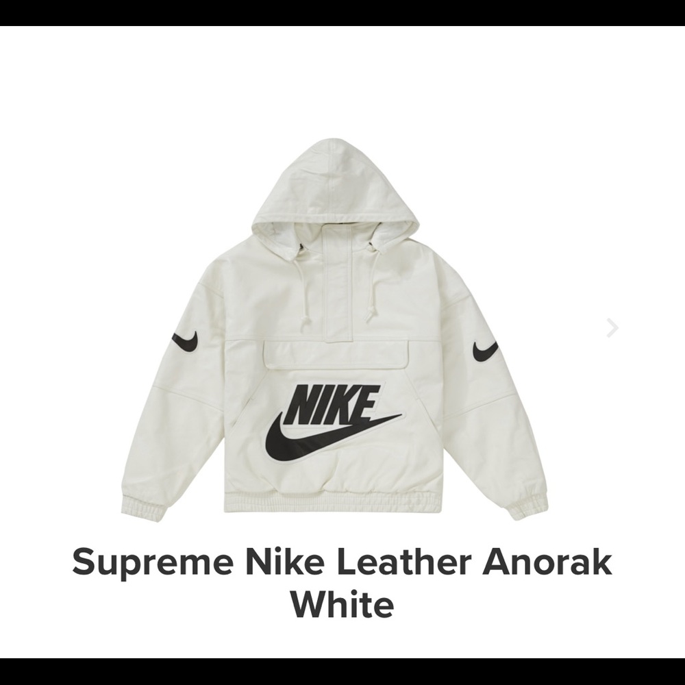 Supreme Nike leather jacket